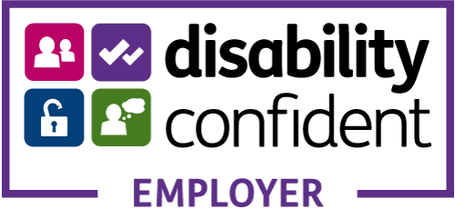 Disability confident employer Disability confident employer logo